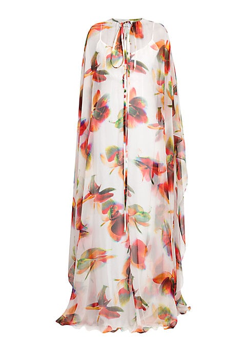 Floral Chiffon Elegance