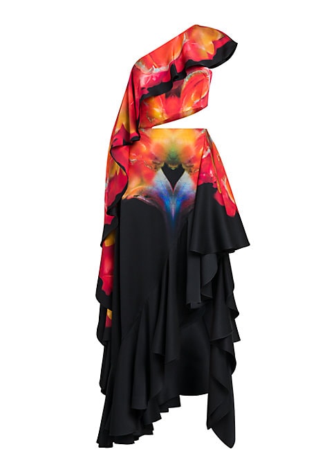Floral Elegance Gown