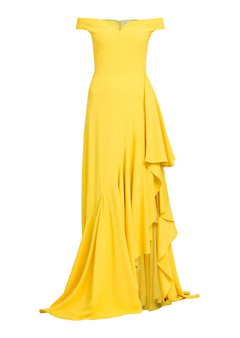 Ruffled Elegance Gown