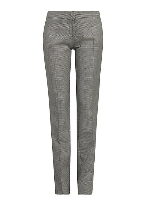 Chic Houndstooth Trousers