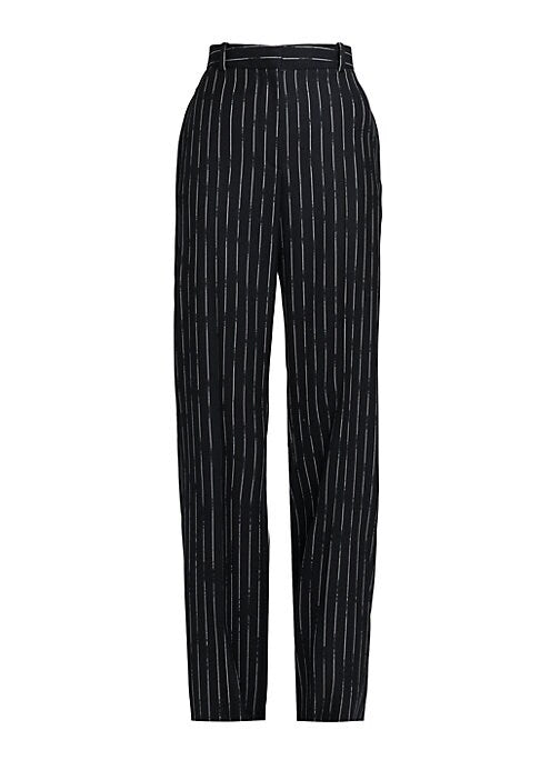 Chic Pinstripe Trousers