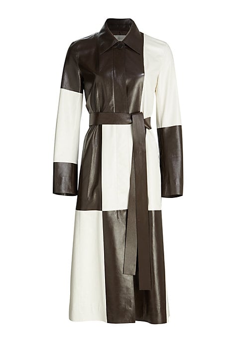 Lambskin Patchwork Coat