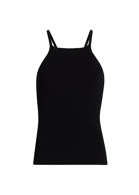 Chic Ribbed Square Tank