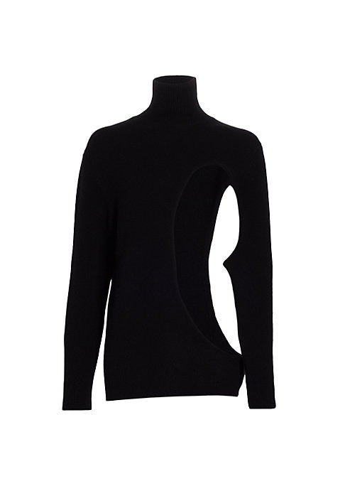 Chic Cashmere Cutout Sweater