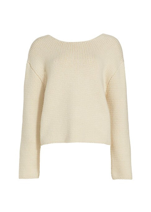 Scoopback Luxe Sweater