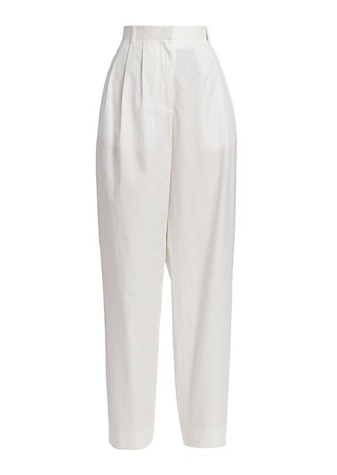 Crisp Cotton Balloon Pants