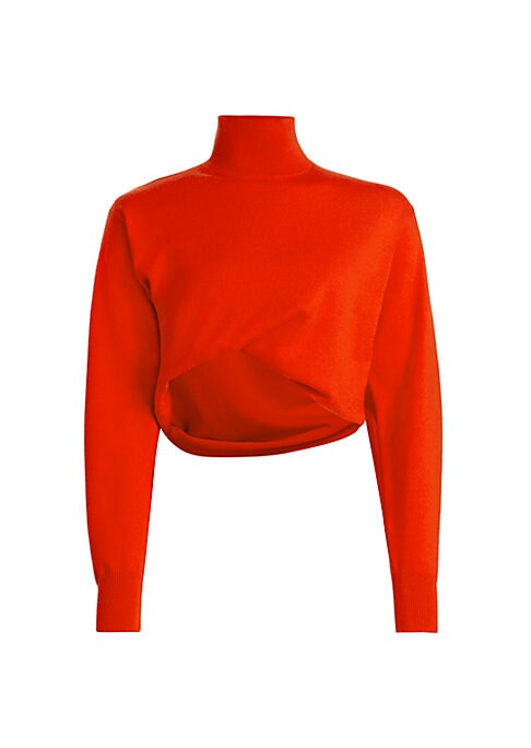 Bubble Hem Cashmere Top