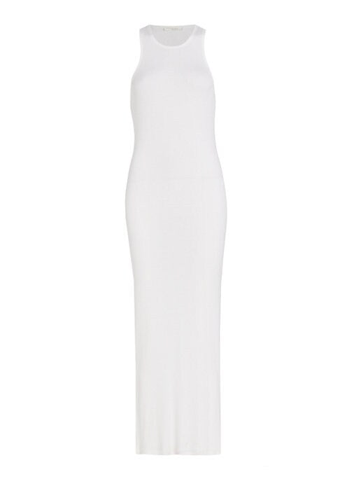 Elegant Rib-Knit Dress