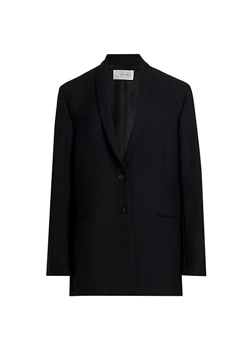 Chic Wool Cut-Out Jacket