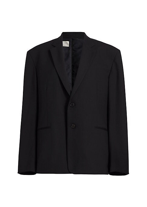 Chic Oversized Wool Jacket