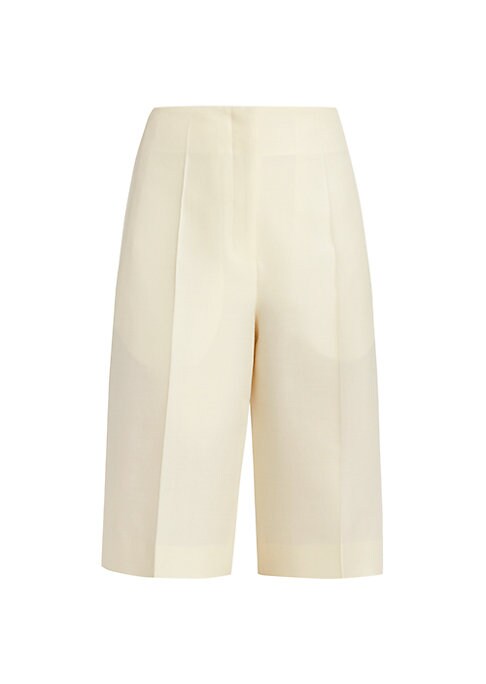 Chic Satin Bermuda Shorts