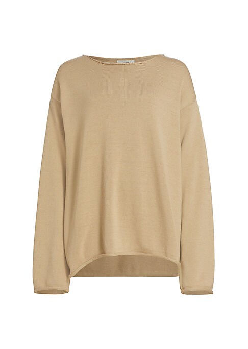 Chic Cotton Boatneck Sweater