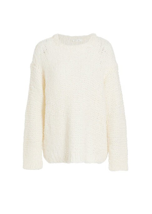 Luxurious Open-Knit Sweater