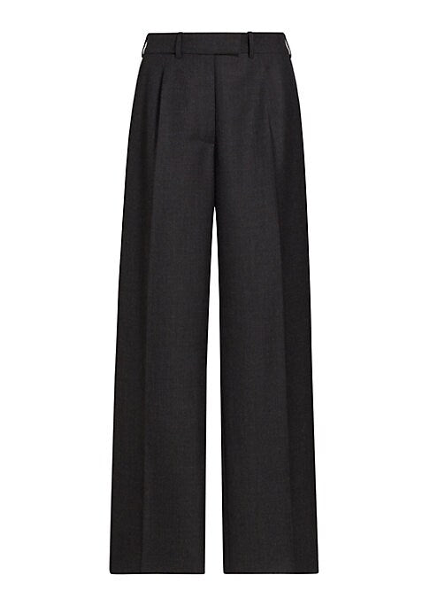 Creased Wool Trousers