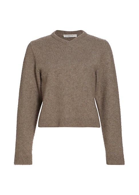 Luxurious Cashmere V-Neck Sweater