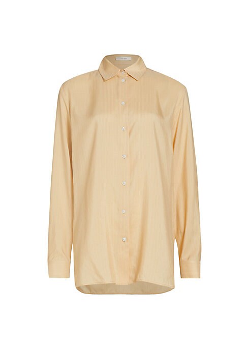 Timeless Silk Stripe Blouse