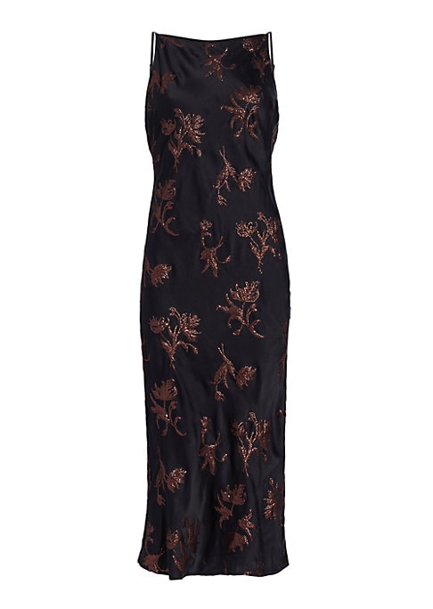 Chic Satin Charm Dress