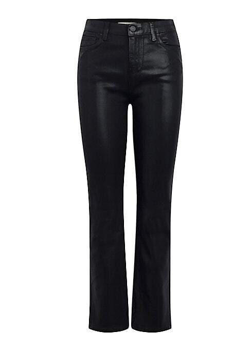 Chic Coated Ankle Jeans