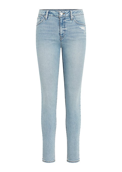 Ankle-Crop Super Skinny Jeans