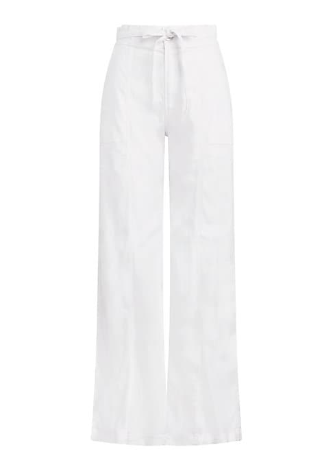Effortless Linen Wide Trousers