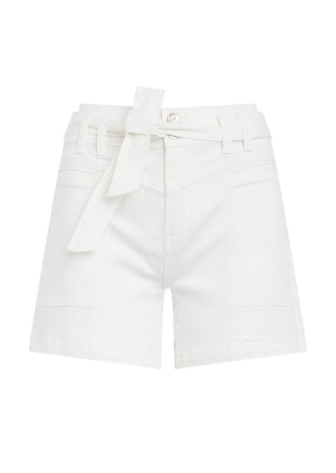 Chic Utility Denim Shorts