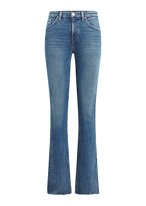 Flare Fit Denim Trousers