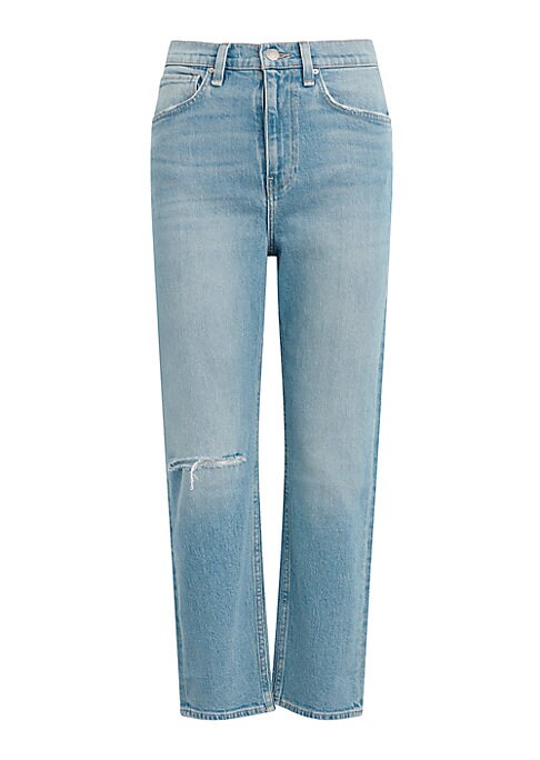 Retro Chic Straight Jeans