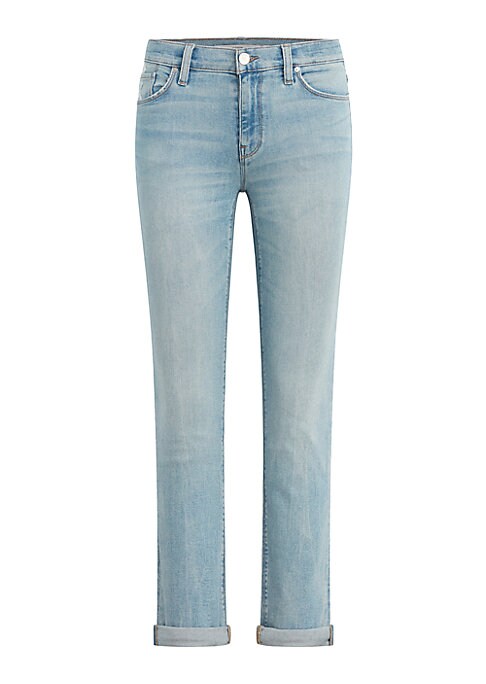 Flare Cut-Off Denim Jeans