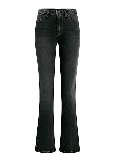 Flare Slit Denim Delight