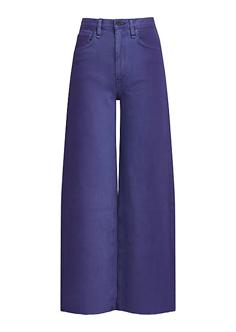 Vibrant Wide-Leg Denim