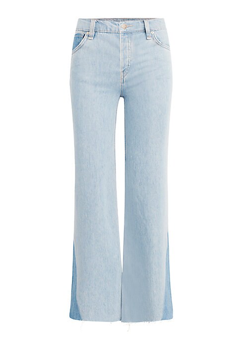 Retro Wide-Leg Crop Jeans