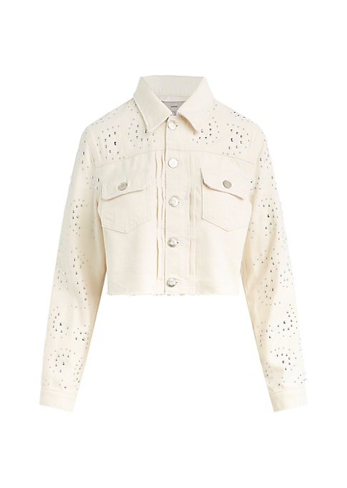 Studded Denim Shacket