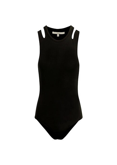 Slit Shoulder Bodysuit