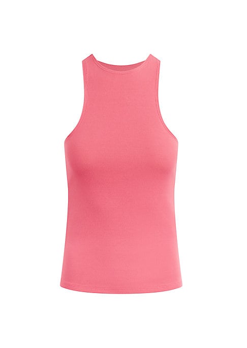 Ribbed Racer Top