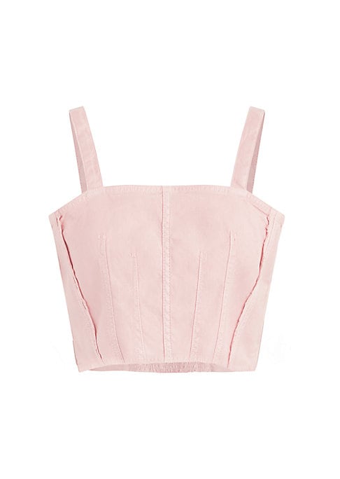 Luxe Linen Corset Top