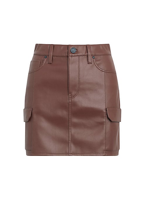 Edgy Cargo Mini Skirt