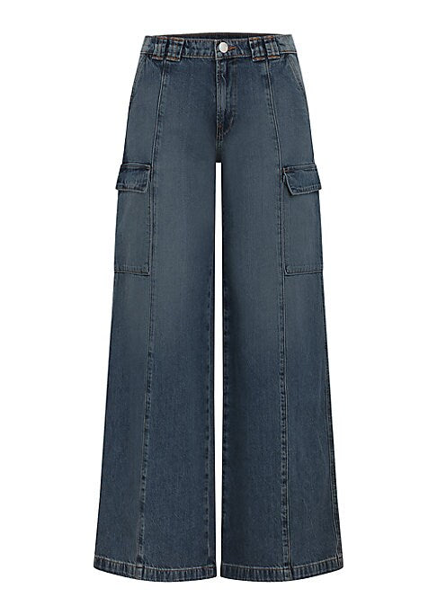 Utility Wide-Leg Cargo Pants