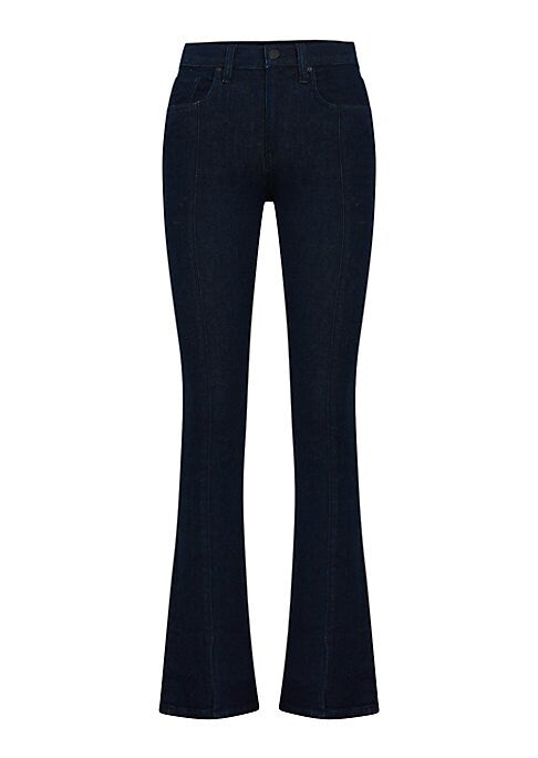 Bootcut Split Hem Jeans