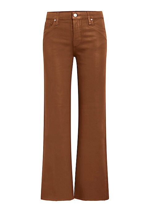 Sleek High-Rise Wide-Leg Pants