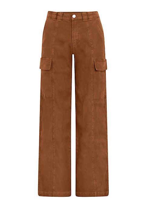 Luxe Cargo Wide Pants