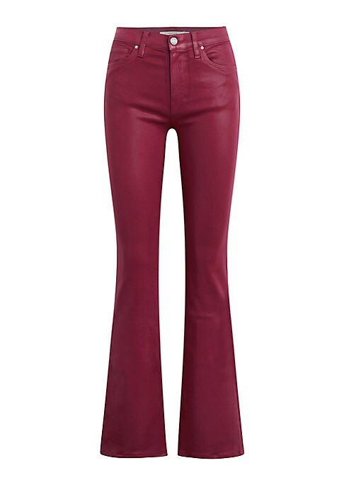 Elevated Bootcut Coated Jeans