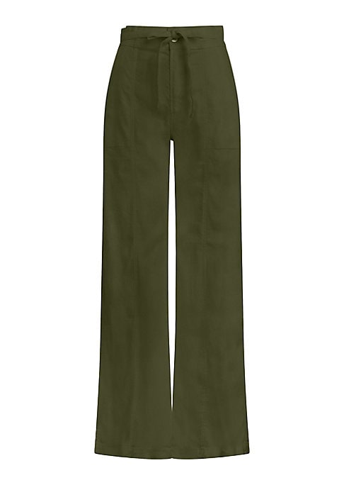 Luxe Tied-Waist Trousers