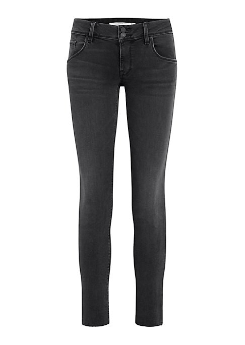 Mid-Rise Ankle Skinny Jeans