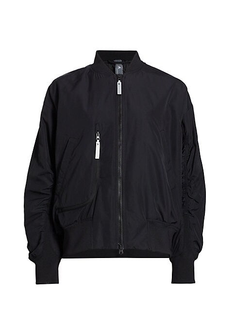 Tech Fabric Bomber Jacket