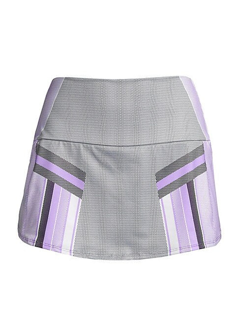 Bold Striped Mini Skirt