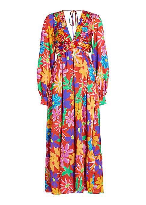 Floral Elegance Maxi Dress