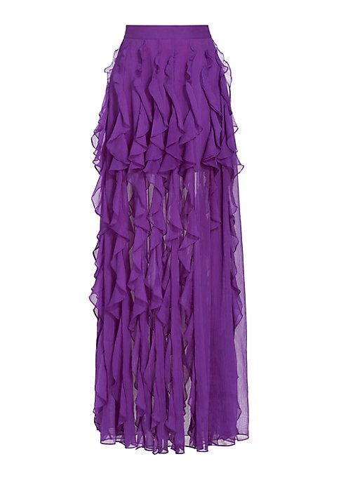 Sheer Ruffle Dream Skirt