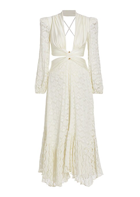 Chic Crochet V-Neck Dress
