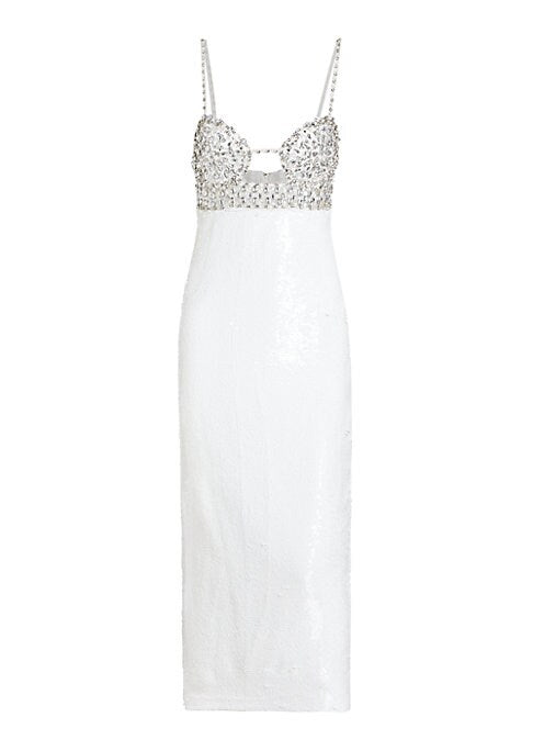 Glamorous Colorblock Midi Dress
