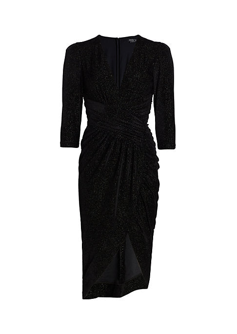 Glistening Velvet Party Dress